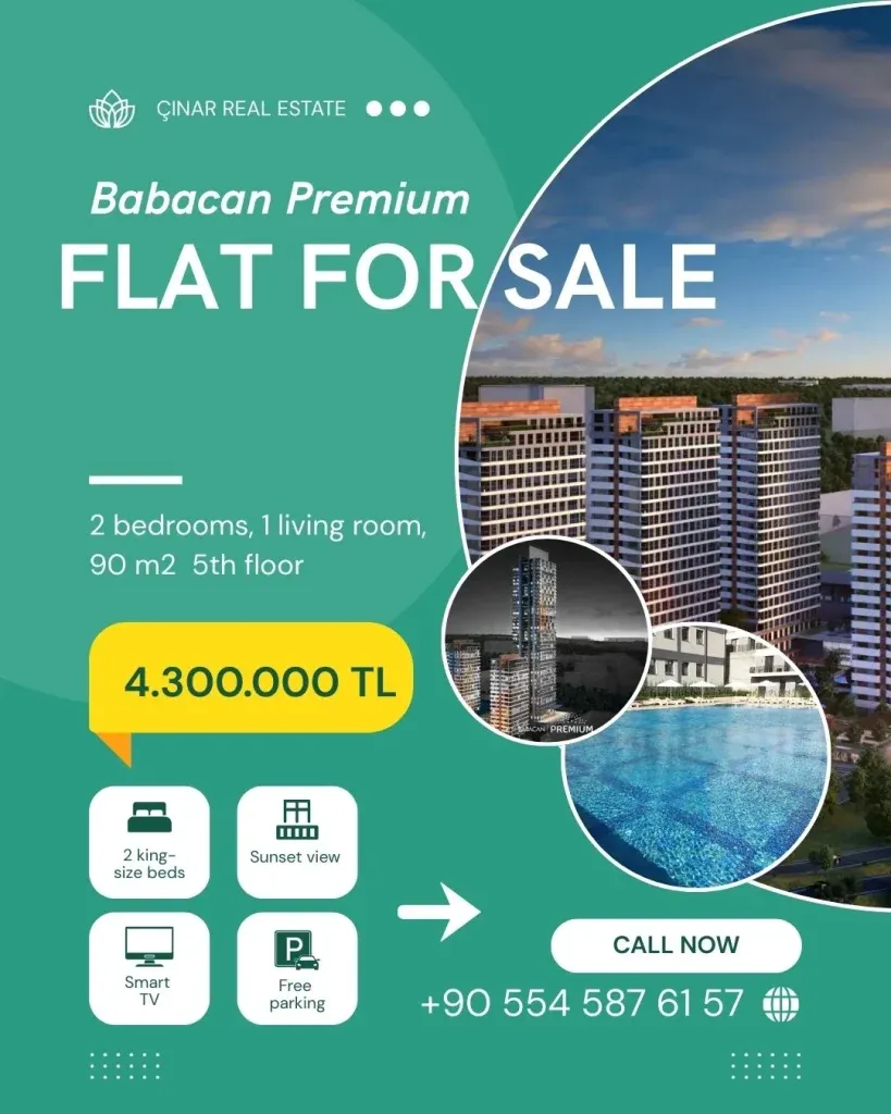 babacan premium eşyalı kiralık